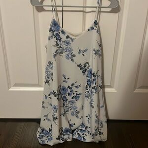 White Floral Dress